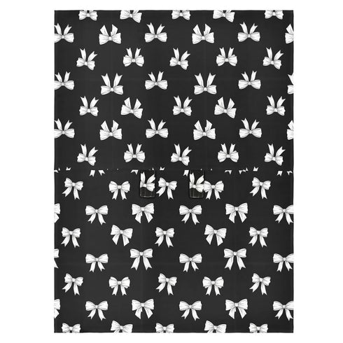 DOMIKING White Bow Black Pattern Baby Car Seat Cover Breathable Infant Car Seat Cover for Babies Lightweight Carseat
