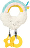 Manhattan Toy Cherry Blossom Days Cloud Baby Circle Rattle with Crinkle Paper and Teethers