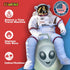 29" WALIKI Hop Ball for Adults | Glow in The Dark Alien Hopping Ball | Sit and Bounce Ball | Great for Team Building