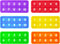 Ten Frame Pop Board - Fidgets for Classroom, Sensory Toys for Counting Math, Montessori Educational Gift