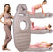 MOELUM Inflatable Pregnancy Pillow for Pregnant Women - Maternity Mattress with Belly &
