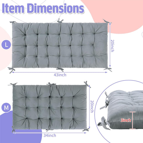Set Mat(43 20 3inch,Gray) ROYALAY Cushion for Climbing Arch for Kids, Premium Climbing Cushion, Arch Cushion Floor