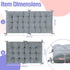 Set Mat(43 20 3inch,Gray) ROYALAY Cushion for Climbing Arch for Kids, Premium Climbing Cushion, Arch Cushion Floor