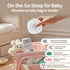 20 White Noise Machine for Baby Car Rides - Soothing Sounds, USB-C Rechargeable, Night Light for Strollers, Cribs