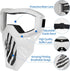 2 Pack Tactical Mask Compatible with Nerf Rival, Apollo, Zeus, Khaos, Atlas, Artemis Blasters Rival Mask