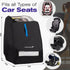 Backpack Car Seat Travel Bag for Airplane,Padded Adjustable Straps, Large Gate Check Bag for Air Travel,Heavy Duty