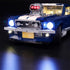 LIGHTAILING Light Set for Creator Expert Ford Mustang Building Blocks Model - LED Kit Compatible with Lego 10265