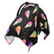 Mazeann Colorful Ice Creams Dot Car Seat Cover Baby Breathable Soft Infant Carseat