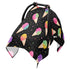 Mazeann Colorful Ice Creams Dot Car Seat Cover Baby Breathable Soft Infant Carseat