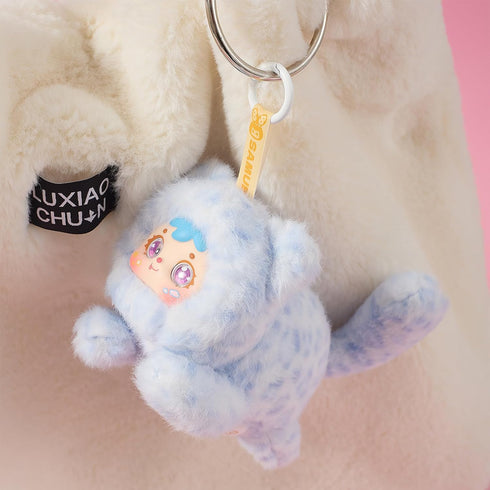 Samuel Meow Meow's Cute Moments Series - Cat Blind Box Pendant Plush,Figure Blind Box Keychain, Random Cute Blind Boxes