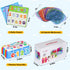 Baby Tissue Box Toy, Soft Montessori Crinkle Paper Sensory Silk Scarves for 6 to 12 Months