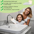 KOMIDK Toddler Faucet Extender for Bathroom and Kitchen Sinks - Apricot