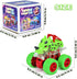 TQBYNJ 2-4 360 Monster Truck Toy for Toddlers Aged - Light Up Dinosaur Car for Kids - with LED Flash and Rotating Stunt