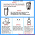 Yuehao "4 Provisional Teeth Repair Kit, DIY Play DoughSolidSimple-Provisional Fake Teeth Replacement Kit Types