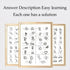 GEKELI Set 24 Metal Wire Puzzle of with Pouch,Brain Teaser IQ Test Disentanglemen Iron Link Unlock Interlock Game