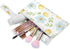 Burbuja 2 Pack, 2 Eggs Flower Wet Dry Bags for Baby Cloth Diaper Waterproof Reusable Wet Bag with Zippered Pockets