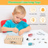 Set, 3 4 5 3 Set, Montessori Screwdriver Board Montessori Toys for with Lock and Keys, Toddler Screwdriver Toy, Kids