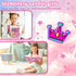 Princess Girls Diary with Lock, Set of Kids Journal with Lock & Pen (6-Multicolor), Writing Notebooks for Gifts