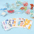 25 3D Kids,3D CCINEE Pcs Educational Cartoon Puzzles for Ocean Learning Educational Paper Puzzle Game for DIY Crafts