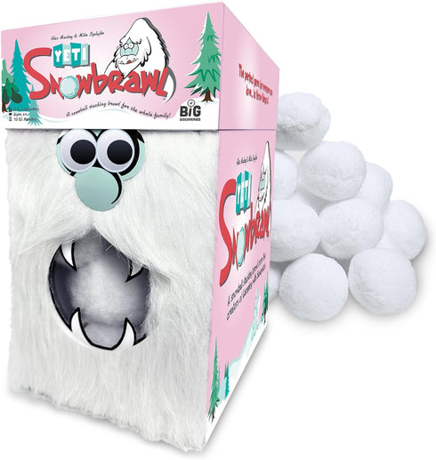 Big Discoveries Yeti Snowbrawl - Snowball Stacking Brawl Card Game for Kids, Teens, Adults | Includes 40 Snow Balls