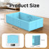 Collapsible Baby Bathtub, Foldable Infant Bath Tub with Non-Slip Base, Portable Travel Baby Bath for Newborns