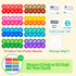 Elementary-24 20 Counting 3-5 Joycat Ten-Frame Math Learning Tools for Ten Frames and Task Cards Math Game