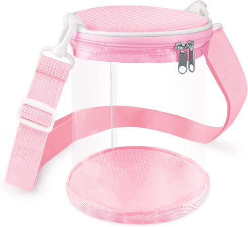 Carrying Bag compatible with Eilik Robot Pets, Display Case compatible with Eilik Interactive Companion Toys, Pink, Bag