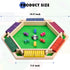 '-2-6 Shut The Box Game Wooden Board Game Player Math Game - Educational and Entertaining