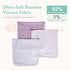 3-Pack, Caden Lane Premium Baby Burp Cloths, Ultra Soft & Absorbent, Gender Neutral for Newborn, Boy & Girl, Essentials