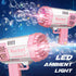 Dolanus Bubble Gun 2 Pack - Bubble Maker Blower Toy for Kids 3-8 Years Old, Indoor Outdoor Birthday Party