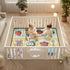 GuoChe 50'' 50'' Food Freshness Cartoon Character Pattern Soft Thick Baby Play Mat for Indoor Outdoor Comfortable