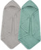 MIGIOL Muslin Hooded Baby Towels 100% Cotton Super Soft Muslin Baby Bath Towel