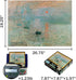 MaxRenard 1000 Pieces Jigsaw Puzzle, Fine Art Collection Toy Monet Sunrise Impression