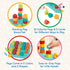 Battat Toddler Peg Board, 31 Pcs Stacking Peg Board Set, Fine Motor Skills Therapy Toy for 2 Years +