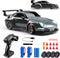 Cayrzeth RC Drift Car, 1:24 Scale Remote Control Vehicle with LED Lights, 2.4GHz