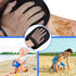Theshai 2 Pieces Sand Wipe Off Mitt, Beach Sand Cleaner Soft Wipe Off Mitt for Beach Volleyball and Beach Activities