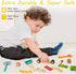 36-Piece Set 2 3 4 5 6 KIDWILL Tool Kit for Kids, Wooden Toddler Tools Includes Tool Box, Montessori Educational Stem