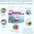 (60 TruKid Bubble Podz Bubble Bath for Kids, Toddlers, & Babies, Tear Free Gentle & Refreshing Bath Bomb for Sensitive
