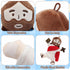 13.4" Yelakey Jesus Plush Doll with Jointed Skeleton Jesus Plushie Poseable Jesus with Removable Accessories Easter