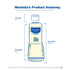 Mustela Baby Gentle Shampoo with Natural Avocado - Tear-Free & Biodegradable Formula - 1 or 2-Pack