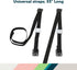 1st 2Pack, Safety TV & Furniture Safety Straps, Black, Screws Included