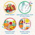 Battat Deluxe Kitchen Playset – 71Pc Pretend Cooking Accessories – 4 Table Settings & Cutlery – Dishwasher Safe