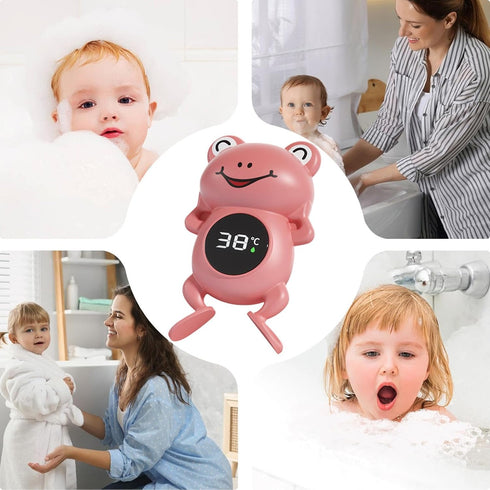 Generic Bath Thermometers Baby Safety - Bath Temperature Tester | Waterproof Cute Cartoon Frog Water Temperature