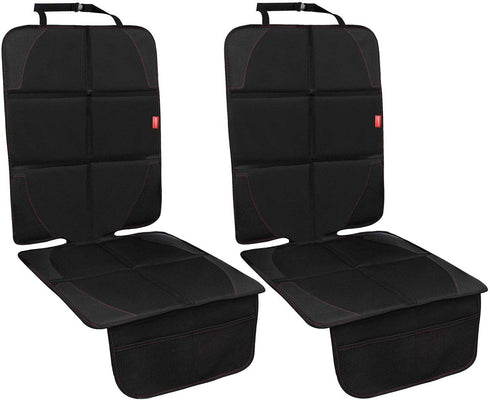 MORROLS 2 Pack Car Seat Protector, Carseat Protector with Thick Padding, Baby/Pets for Child Car Seat-Mesh