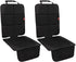 MORROLS 2 Pack Car Seat Protector, Carseat Protector with Thick Padding, Baby/Pets for Child Car Seat-Mesh
