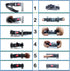 French Door Fridge Lock, Multifunctional Baby Cabinet Lock for Refrigerators and Cabinets, Child Safety Products