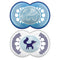 MAM Original, Nipple Shape Helps Promote Healthy Oral Development, 2 Pack, 16+