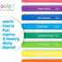 Ooly Thick Washable Markers with Jumbo Grip, Big Bright Brush Tip for Toddlers and Kids