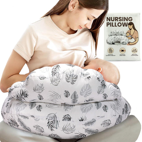PILLANI Nursing Pillow for Breastfeeding, Breastfeeding Pillows for Mom Support & Baby