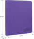 Toploader Binder with 9-Pocket Pages, Hard Cases Hold up to 288 Cards for “3×4” Rigid Card Holder (Purple)